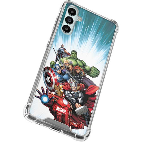Marvel Avengers Team Galaxy A15 5G Clear Case